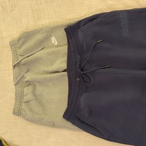 Two pair men's sweatpants size Large